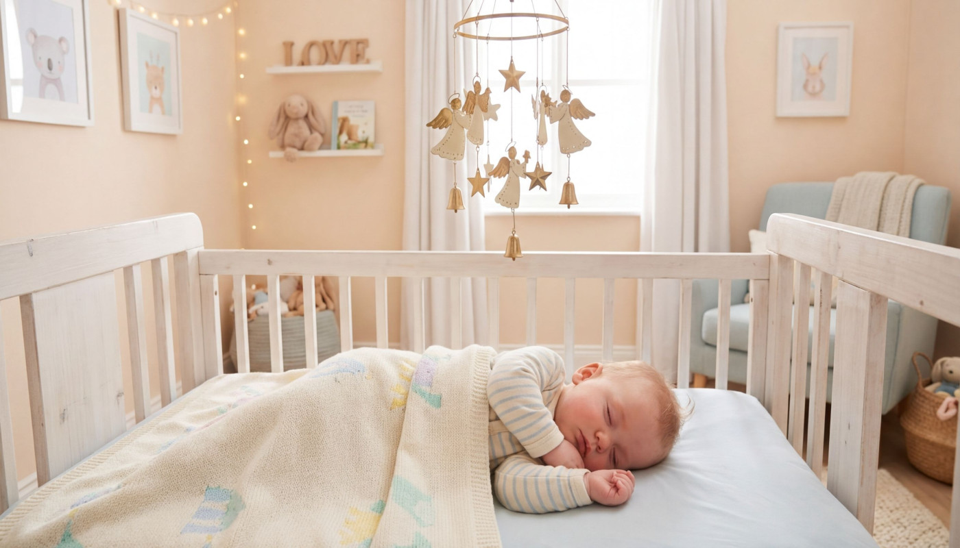 La influencia del sonido de los llamadores de ángeles en el bebé